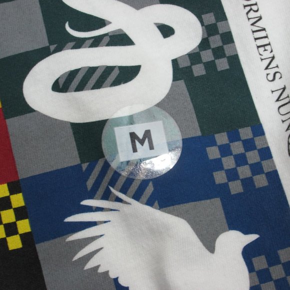 NWT Vans Harry Potter Hogwarts Houses White Long Sleeve Tee Shirt - Picture 6 of 6